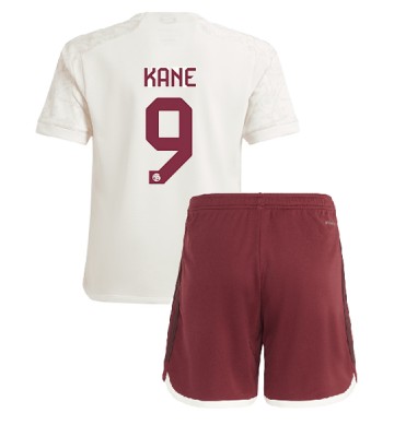 Bayern Munich Harry Kane #9 Tercera Equipación Niños 2023-24 Manga Corta (+ Pantalones cortos)